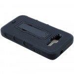 Wholesale Samsung Galaxy Prevail LTE G360 Armor Hybrid Stand Case (Black)